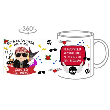 Taza Rockero