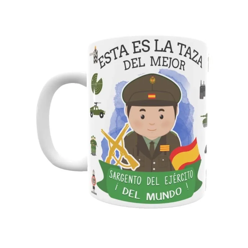 Taza Sargento del Ejército (Él)