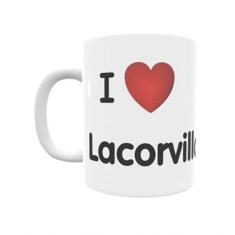 Taza - I ❤ Lacorvilla