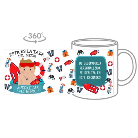 Taza Socorrista (Él)