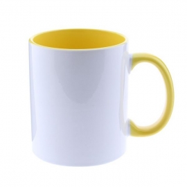 Taza premium Amarillo