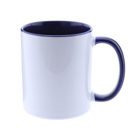 Taza premium Azul Oscuro