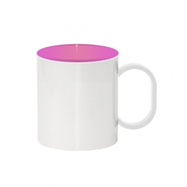 Taza plástico interior Rosa