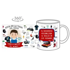 Taza Técnico de Impresión (Él)