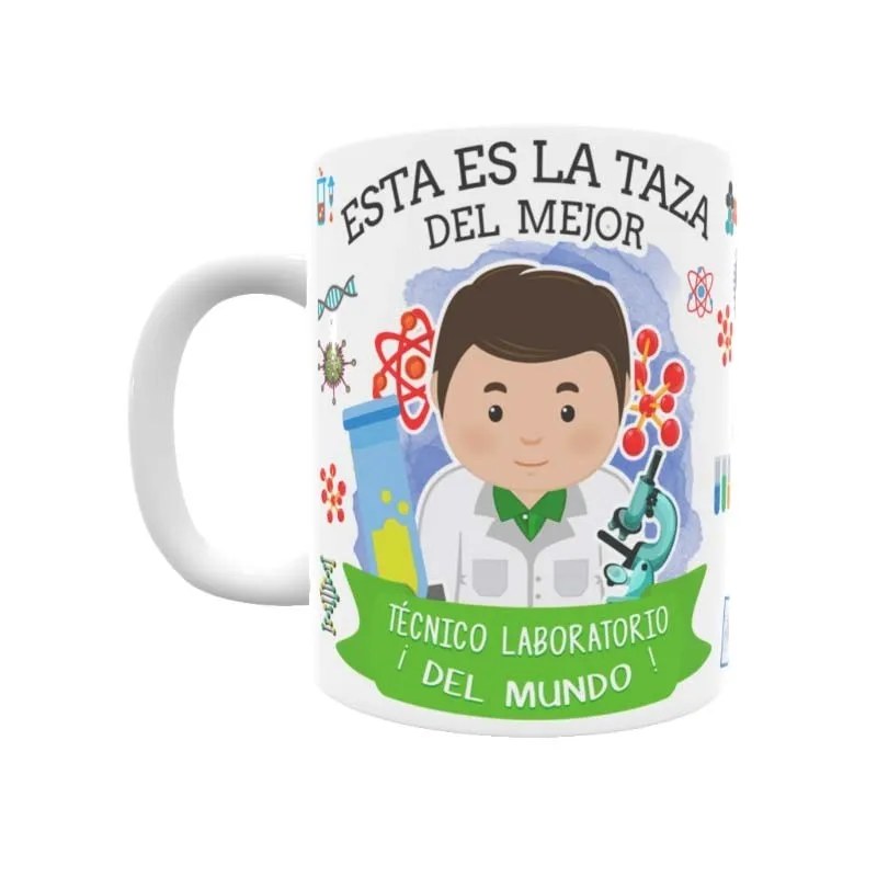 Taza Técnico de Laboratorio (Él)