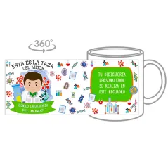 Taza Técnico de Laboratorio (Él)