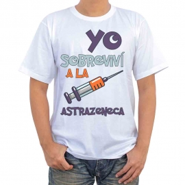 Camiseta personalizada - Yo sobreviví a la AstraZeneca