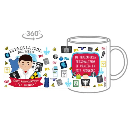 Taza Técnico de Radiodiagnóstico (Él)