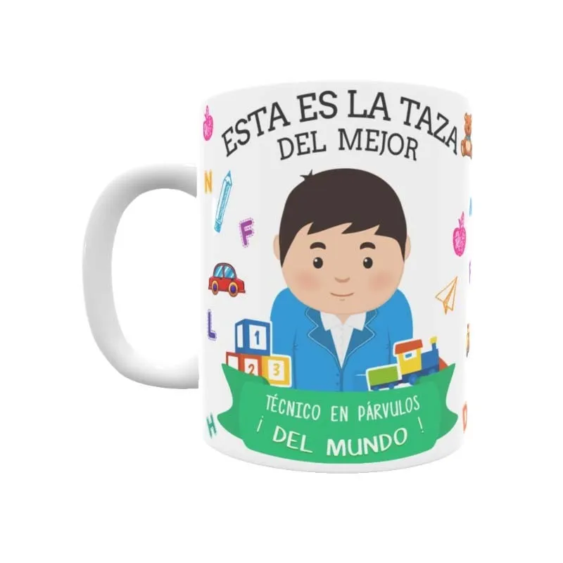 Taza Técnico Párvulos (Él)