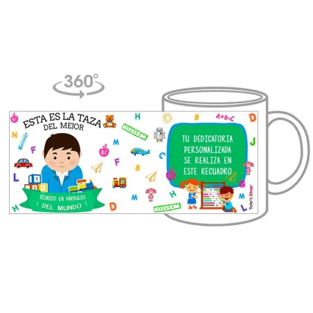 Taza Técnico Párvulos (Él)