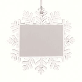Adorno - Ø 10,5 cm copo de nieve