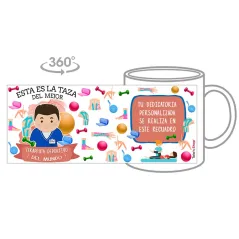 Taza Terapeuta Deportivo (Él)