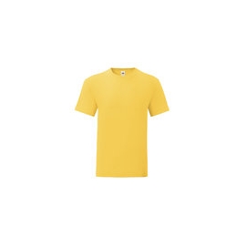 Camiseta ADULTO - Amarilla algodón Impr. 40x28