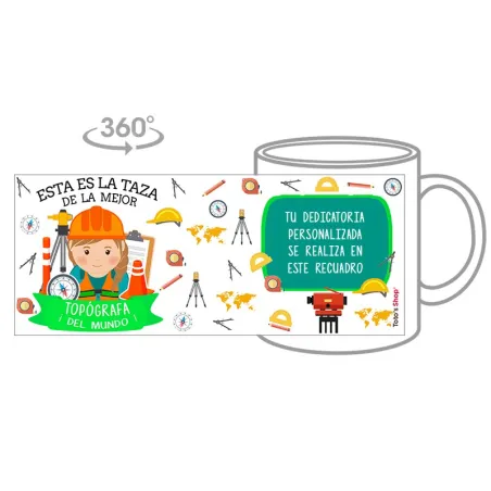 Taza Topógrafa