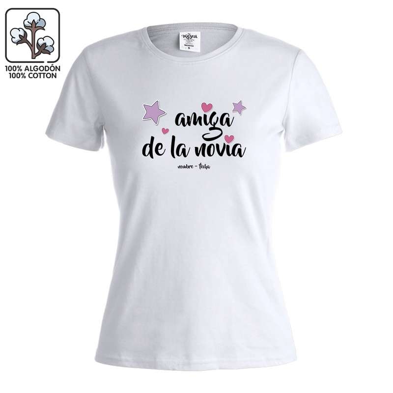 Camiseta Despedida Soltera Clara Mente es una Despedida. Camiseta Divertida  para Las Amigas de la Novia. Boda. (S) : : Moda