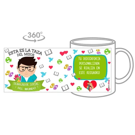 Taza Trabajador Social