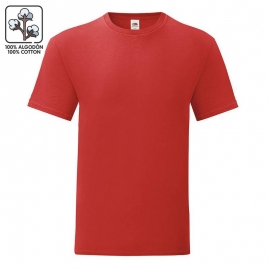 Camiseta ADULTO - Roja algodón Impr. 10x10