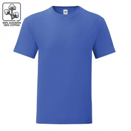 Camiseta ADULTO - Azul algodón Impr. 10x10