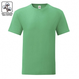 Camiseta ADULTO - Verde algodón Impr. 10x10