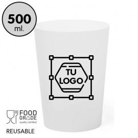 PACK - VASO frosted 500ml. / PERSONALIZADO 1 Tinta