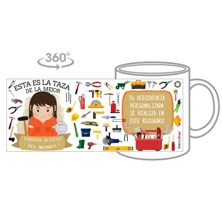 Taza Vendedor Bricojale (Ella)