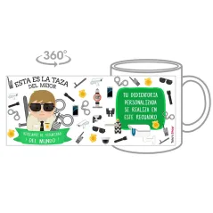 Taza Vigilante de Seguridad (Él)