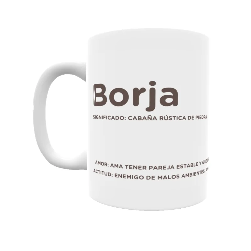 Taza - Borja