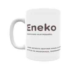 Taza - Eneko Regalo original y funcional. Taza personalizada con significado, actitud y amor.