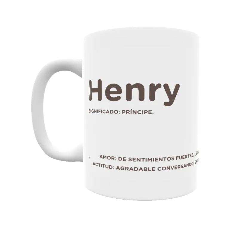 Taza - Henry