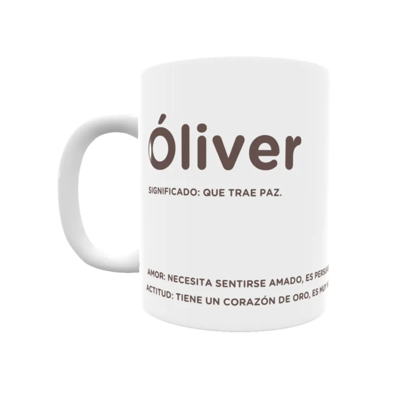 Taza - Óliver