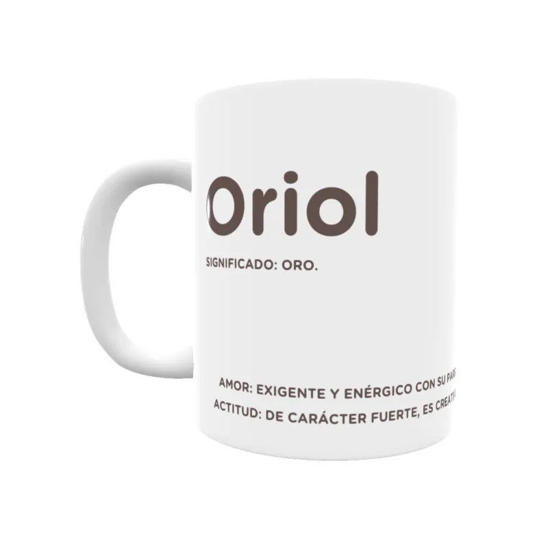 Taza - Oriol