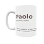 Taza - Paolo