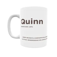 Taza - Quinn Regalo original y funcional. Taza personalizada con significado, actitud y amor.