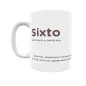 Taza - Sixto