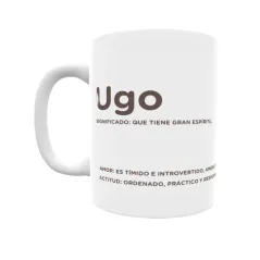 Taza - Ugo Regalo original y funcional. Taza personalizada con significado, actitud y amor.