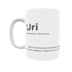 Taza - Uri Regalo original y funcional. Taza personalizada con significado, actitud y amor.