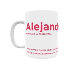 Taza - Alejandra Regalo original y funcional. Taza personalizada con significado, actitud y amor.