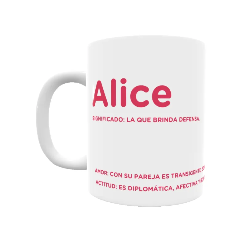 Taza - Alice