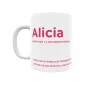 Taza - Alicia