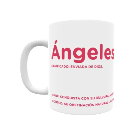 Taza - Ángeles Regalo original y funcional. Taza personalizada con significado, actitud y amor.