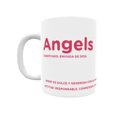 Taza - Angels Regalo original y funcional. Taza personalizada con significado, actitud y amor.