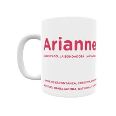 Taza - Arianne Regalo original y funcional. Taza personalizada con significado, actitud y amor.