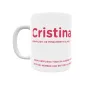 Taza - Cristina