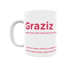 Taza - Graziz Regalo original y funcional. Taza personalizada con significado, actitud y amor.