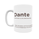 Taza - Dante