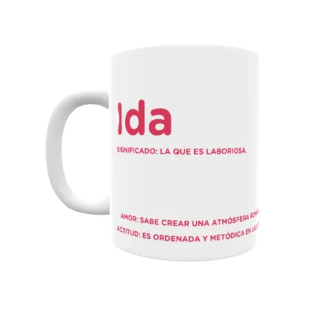 Taza - Ida Regalo original y funcional. Taza personalizada con significado, actitud y amor.