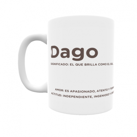 Taza - Dago