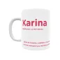 Taza - Karina