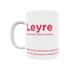 Taza - Leyre Regalo original y funcional. Taza personalizada con significado, actitud y amor.