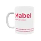 Taza - Mabel